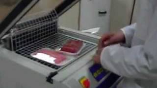 Package Wrap Sausage Meat for Retail - Minipack Galaxy Shrink Wrap Machine