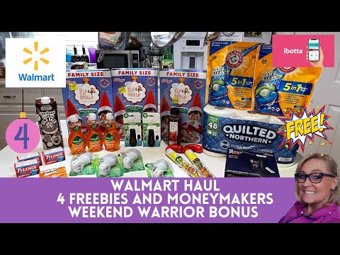 10 Item Challenge at Wal-Mart-4 Freebies and Moneymakers and a MidWeek Bonus with IBOTTA