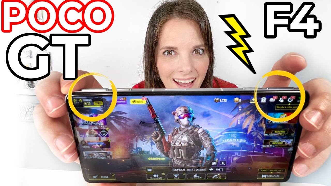 POCO F4 GT -TERREMOTO móvil GAMING “LOW COST”- 