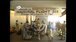 WAVY Archive: 1982 American Airlines First Flight Out of Norfolk