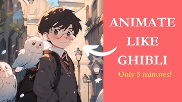 Ghibli-Style AI Animations in 5 Mins | Ultimate Tutorial