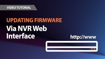 Wisenet A series | Firmware Update Via NVR Web Interface