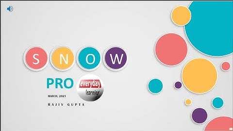 Zero to Hero in Snowflake (SNOWPRO Certified in 2 weeks) | Rajiv Gupta Learn Everyday