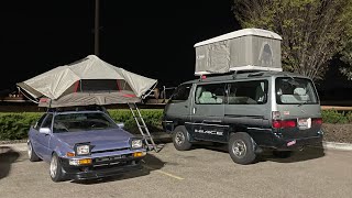 Camp \& Cook at Walmart \/ Hiace, AE86