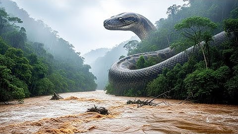 Part 7 - A Girl Alone Surviving In The Forest – By the Stream: A Giant Python Encounter