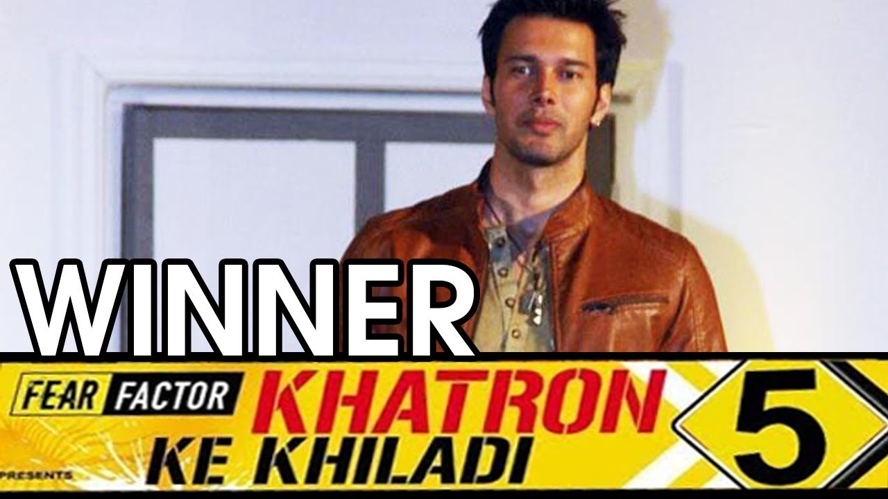 फियरफैक्टर:  खतरों के खिलाड़ी सीजन 5 विजेता (khatron ke Khiladi Winner Session 5)- रजनीश दुग्गल (वर्ष: 2014)