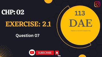 DAE Math 113 1st Year: Applied Mathematics 113 Chapter 2 Exercise 2.1 Questions 7