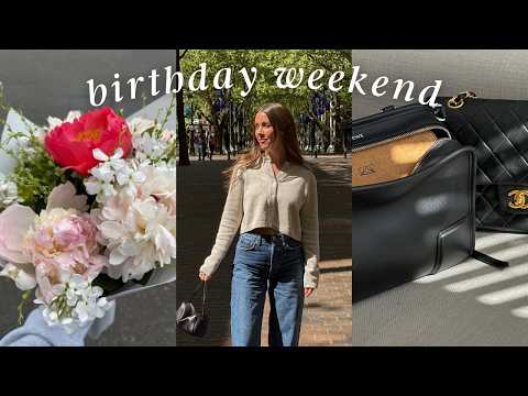 an early summer weekend | birthday, luxury splurges, books & slow days