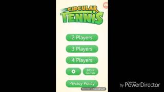 Circular tennis game review screenshot 5