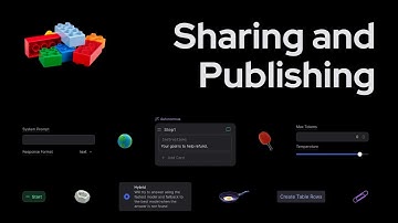 Botpress Studio Interface Guide: Sharing and Publishing