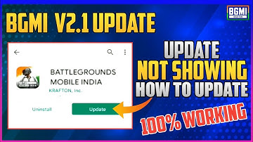FINALLY BGMI 2.1 UPDATE IS HERE |BGMI UPDATE KAISE KARE | HOW TO UPDATE BGMI 2.1 VERSION