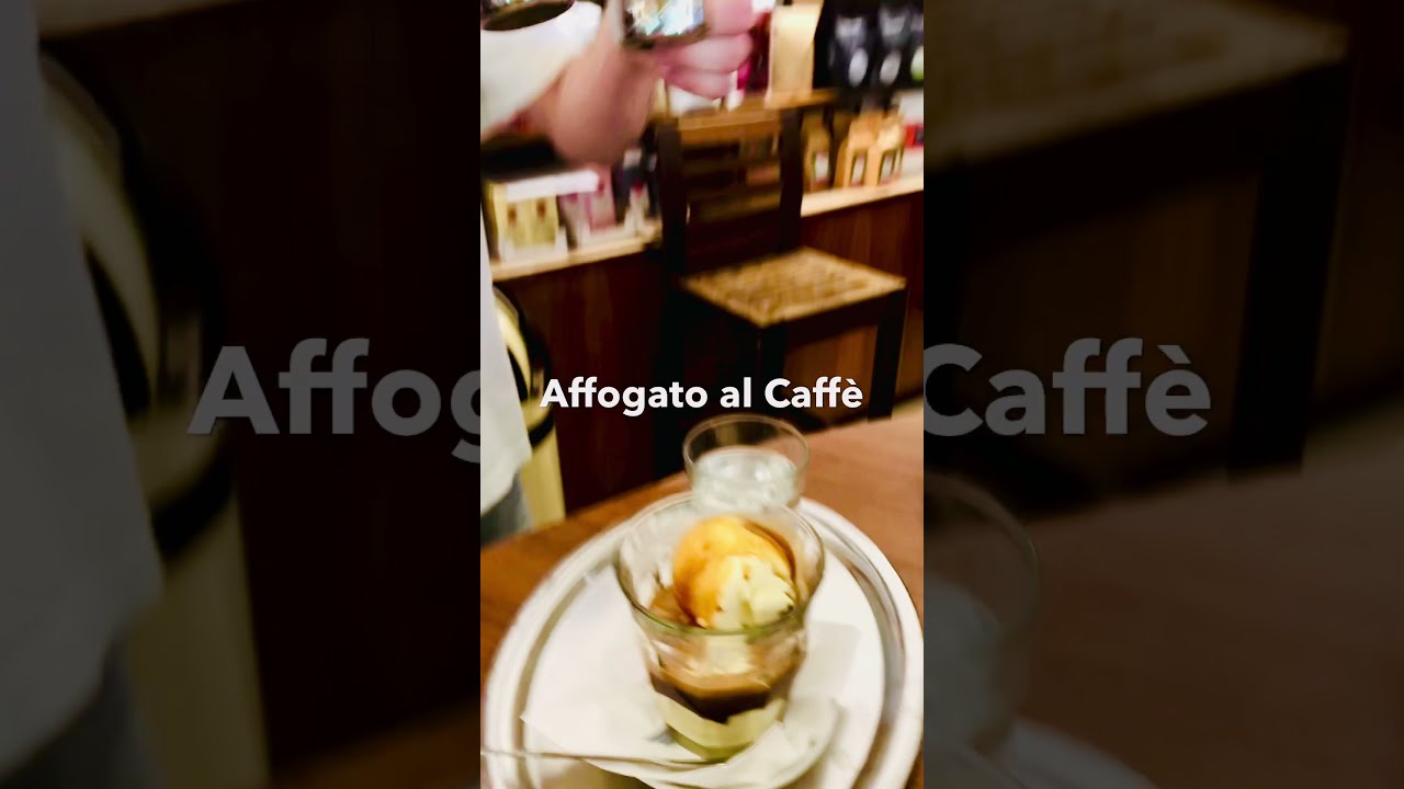 Affogato al Caffé in Schönbergers Kaffeegreissler - YouTube
