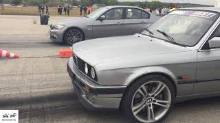 BMW 3.0 Twin Turbo Diesel - BMW e30 extreme tuning diesel - 1/4 mile racing 