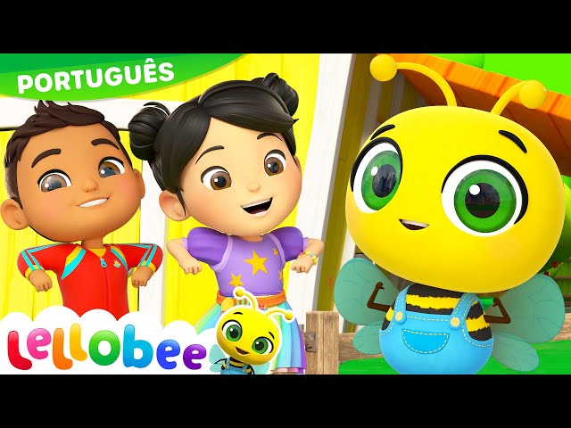 🐝 Lellobee em Português 🐝  Músicas Infantis e Desenhos Animados