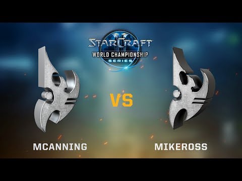 StarCraft 2 - MCanning vs. MikeRoss (PvP) - WCS Jönköping Challenger NA - Qualifier #1