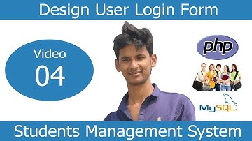 Project in PHP in Bangla Part 4 :  Design Login Form with SMS
