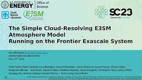 The Simple Cloud-Resolving E3SM Atmosphere Model Running on the Frontier Exascale System