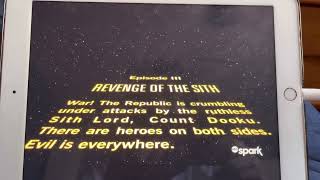 Star Wars Episode 3 Revenge Of The Sith - Abc Spark Intro