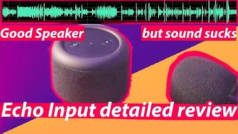 Amazon Echo Input detailed sound review and other features