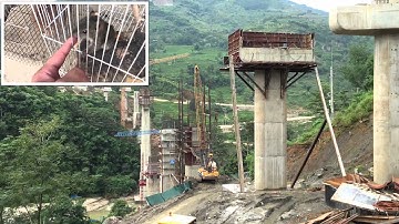 Công trường Cầu Cốc Pài - Xín Mần - Hà Giang (10/2015)