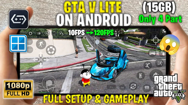 GTA 5 Lite (15GB) Stable On Android | Gamehub/Winlator Full Setup & Smooth Gameplay Tutorial