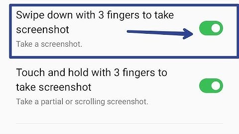 Three finger screenshot problem oppo A96, how to solve 3 finger screenshot in oppo a96 phone
