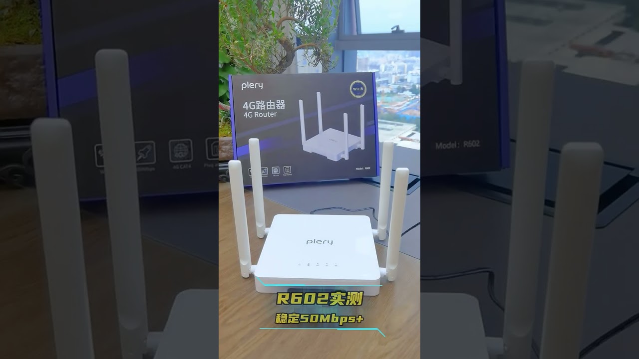 Plery R602 WiFi6 Router Review | Affordable 4G LTE CAT4 Router with USB Type-C & COD in Sri Lanka!
