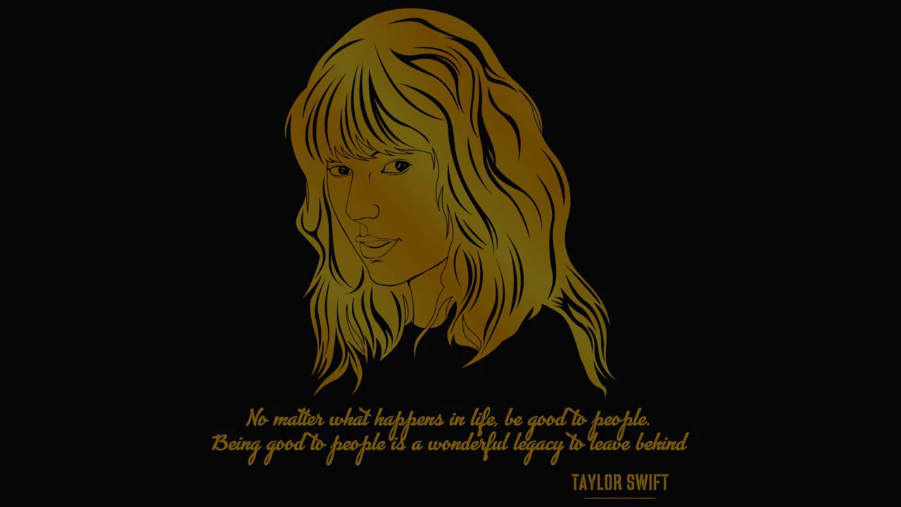 Taylor Swift Stencil