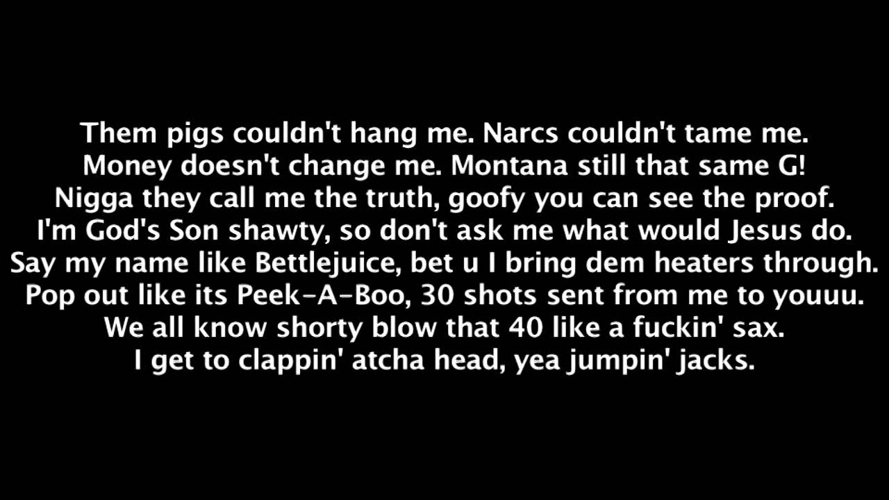 Montana of 300 - Holy Ghost (Lyrics)