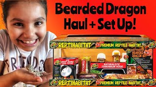 Famous Bearded Dragon Haul + Setting Up Enclosure! A very easy set up! Profile