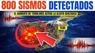 The Canary Islands tremble after two seismic swarms and 800 earthquakes near Mount Teide.
