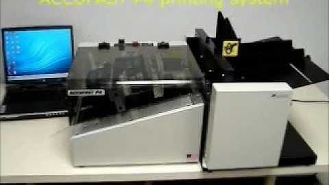 Accufast P4 Inkjet Printer with FX 03 Feeder