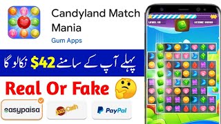 Candyland Match Mania Real Or Fake - Candyland Match Mania Withdrawal - Candyland Match Mania App screenshot 2