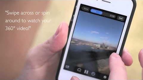 GoPano micro , Shoot 360 degrees panoramic video with your iPhone!