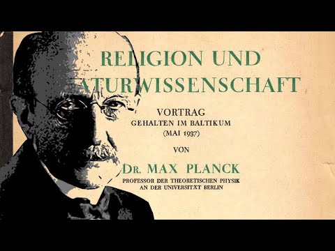 РЕЛИГИЯ  И  ЕСТЕСТВОЗНАНИЕ. Макс Планк. (Мах Planck. Religion und Naturwissenschaft.)