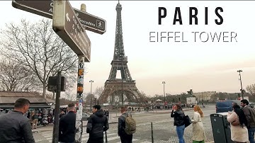 Eiffel Tower Tour | Walking near by Eiffel Tower | Paris, France.