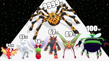 Monster And Insect Evolution - Level Up Insect Max Level Gameplay