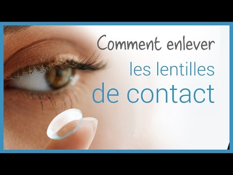 Vidéo: 3 façons de retirer les lentilles de contact collées