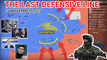 Hulyaipole on the Brink | Final Defensive Line Threatened by Russian Advance [16 November 2025]