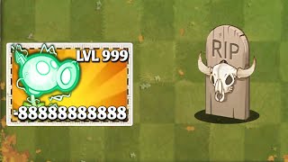 Wild West Gravestone Vs All Plant Max Level Use 5 Power Up || Who Will Win? || Pvz2