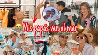 🛫🏝️MIS PAPÁS VAN AL MAR POR PRIMERA VEZ *vlog en cartagena* | Sofi Muñoz