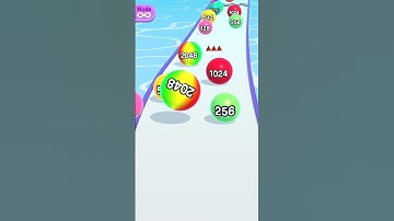Ball Run 2048 New Update #androidgame #iosgameplay #gaming #shorts