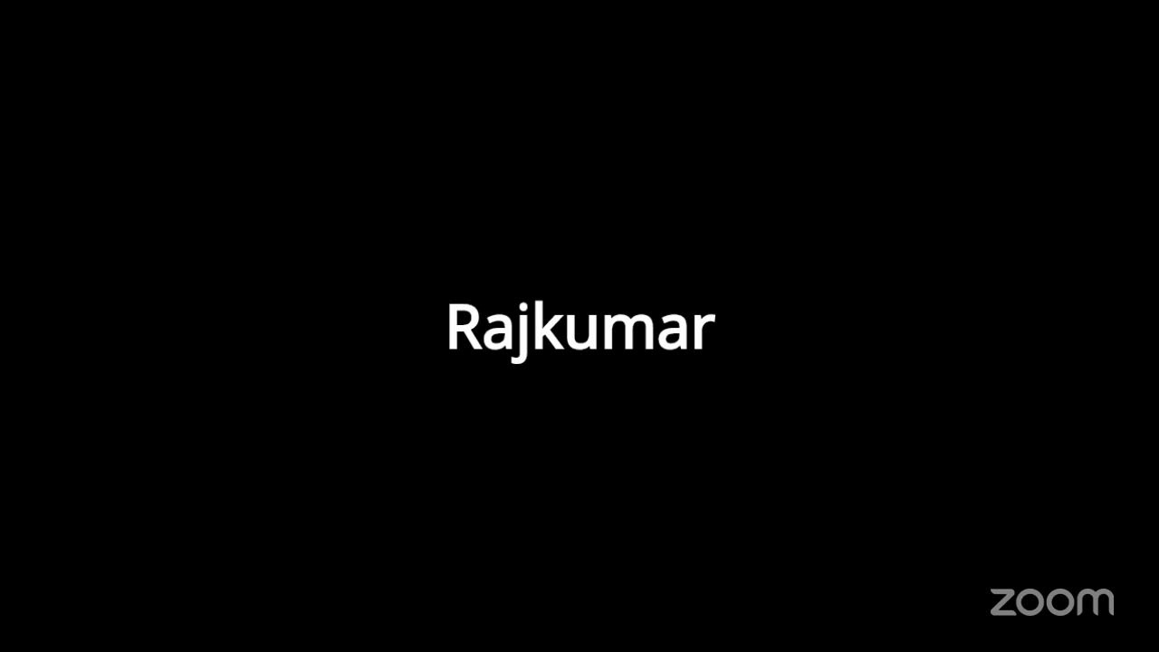 Rajkumar's Zoom Meeting - YouTube
