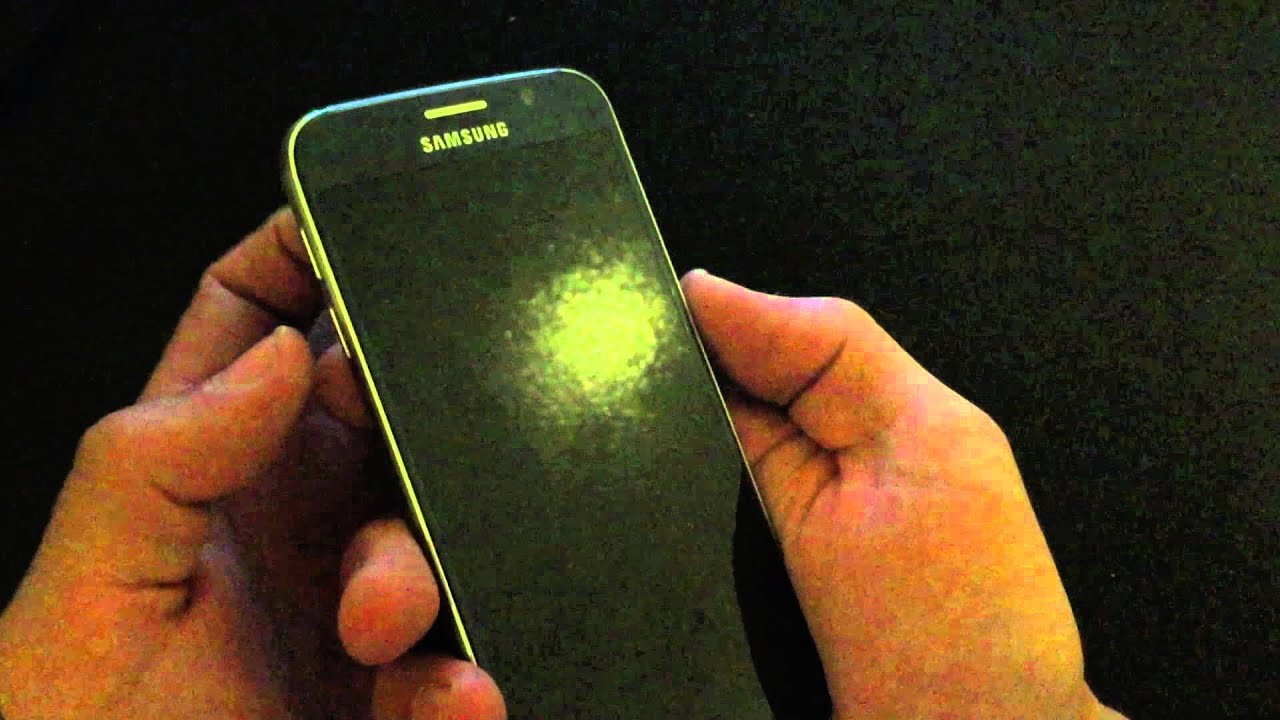 Galaxy s6 black screen