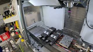 CNC Mill Job Overview - Aluminum Fixture Clamps - Rotovise 4th axis & - Single Piece Flow