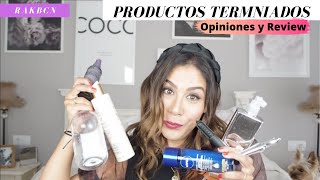 REVIEW PRODUCTOS BELLEZA TERMINADOS (FAVORITOS Y NO TANTO...)