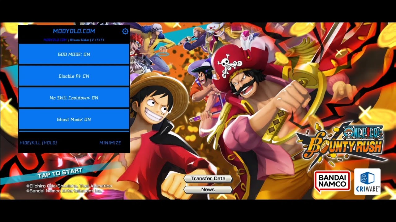 ONE PIECE Bounty Rush MOD APK 64100 (No Skill Cooldown) for Android
