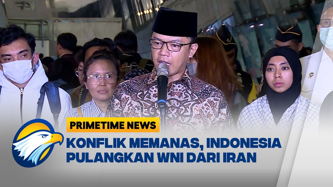 WNI Ceritakan Detik-detik Mencekam Saat Rudal Jatuh di Iran - [Primetime News]