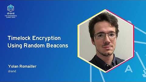 Timelock Encryption Using Random Beacons - Yolan Romailler
