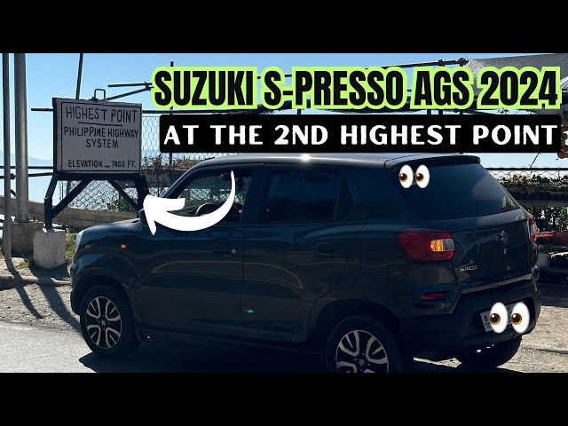 Suzuki S-presso AGS 2024, Goes to Baguio and Atok, Benguet (with fuel consumption) class=